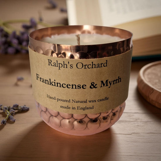 Frankincense & Myrrh Scented Candle-1